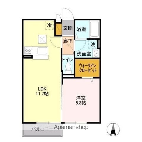 ARIES.Aの間取り写真