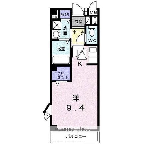 アルカディアの間取り写真