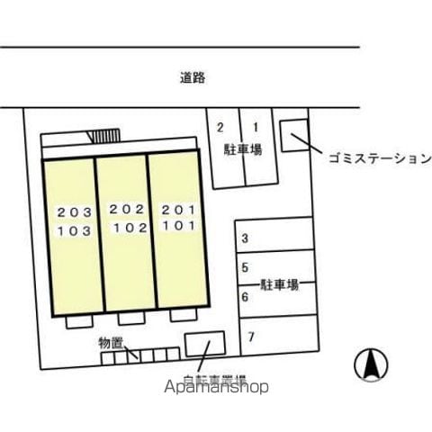 モナリエ北川 103 ｜ 岐阜県各務原市那加信長町２丁目39-1（賃貸アパート1K・1階・36.65㎡） その17