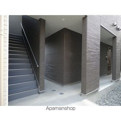 愛知県名古屋市北区下飯田町３丁目[1K/21.72m2]のエントランス1