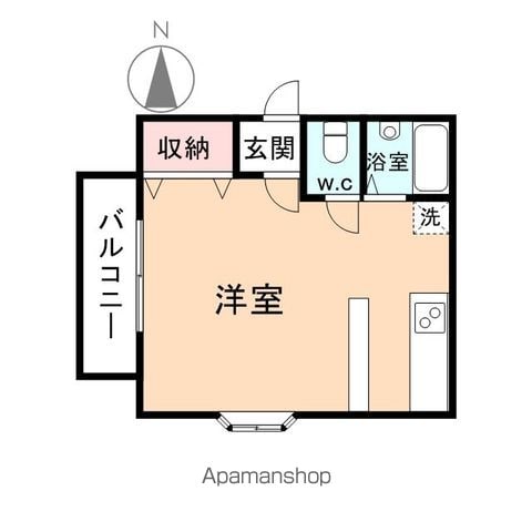 ラフィーネ平安の間取り写真