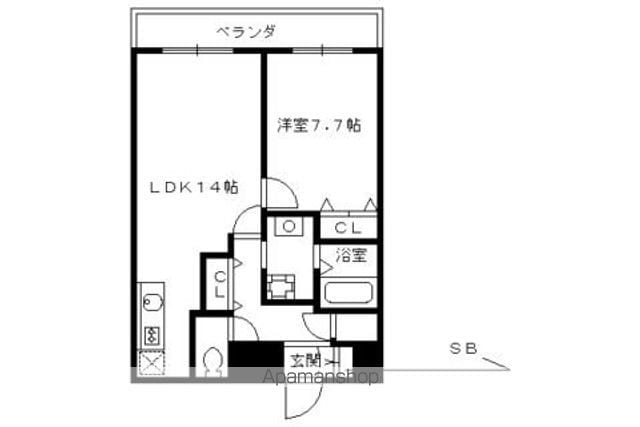 KDXレジデンス西大路の間取り写真