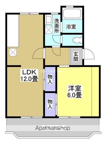 サンホーム曳馬の間取り写真