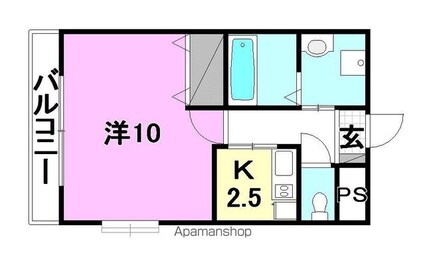 ＥＸＰＬＯＲＥＲ[1K/30m2]の間取図