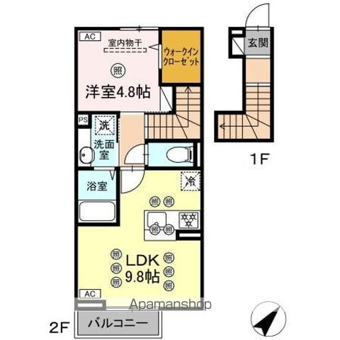 アジュール金古曽の間取り写真