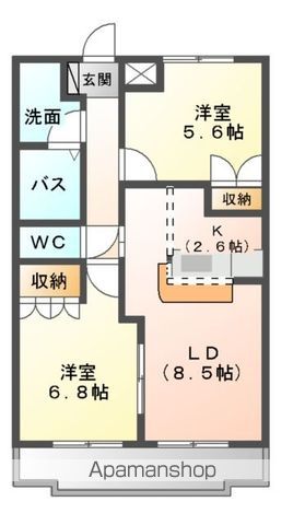 グリーンコーポIIの間取り写真