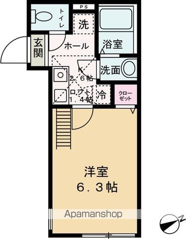 ロイヤルハイツ白幡上町の間取り