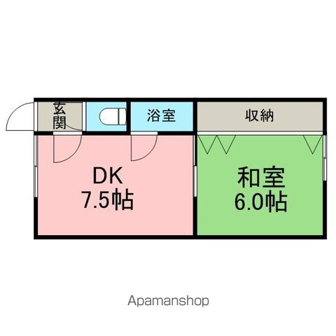 新川5ー2ハイツの間取り写真