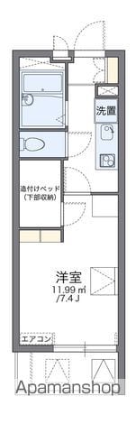 レオパレスシエスタの間取り写真