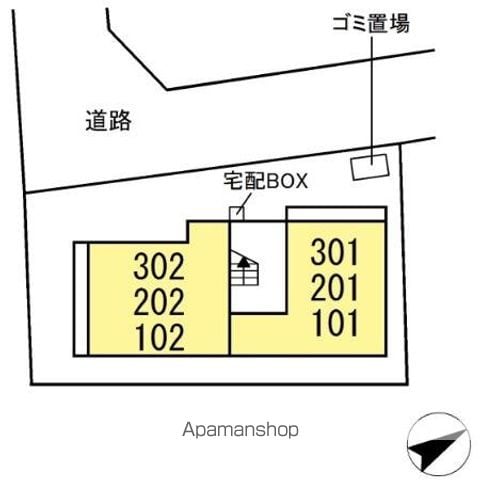 ＤーＲＯＯＭ椿森１丁目Ａ 301 ｜ 千葉県千葉市中央区椿森１丁目16-22-1（賃貸アパート1LDK・3階・34.72㎡） その30