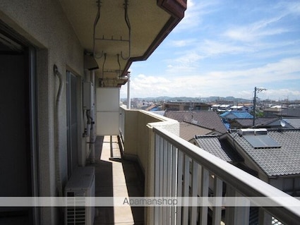 コーポラス多治米[3DK/58.4m2]のバルコニー