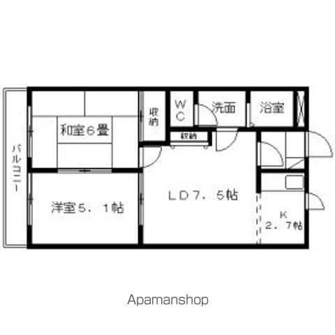 ファインヴィーブル参番館の間取り写真
