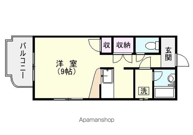 鹿児島市 6階建 築38年の間取り写真