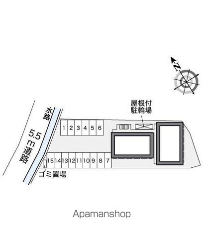 レオパレスＣＡＭＥＬＬＩＡ 205 ｜ 福岡県太宰府市坂本２丁目11-16（賃貸アパート1K・2階・23.18㎡） その14