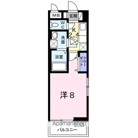 フランソーレの間取り写真