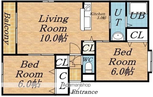 レオーネ新琴似の間取り写真