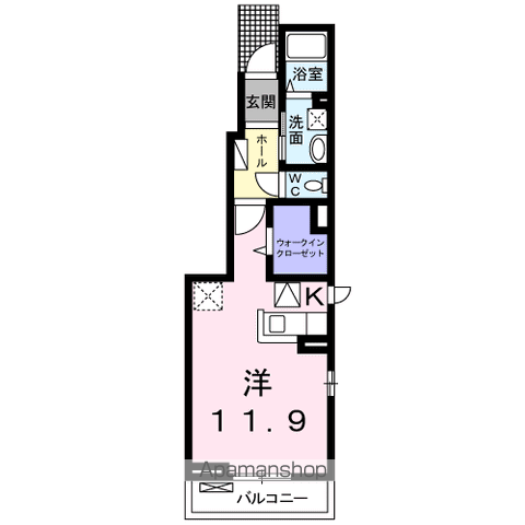 パレスハイム 101 ｜ 千葉県柏市常盤台2-23（賃貸アパート1R・1階・32.94㎡） その2