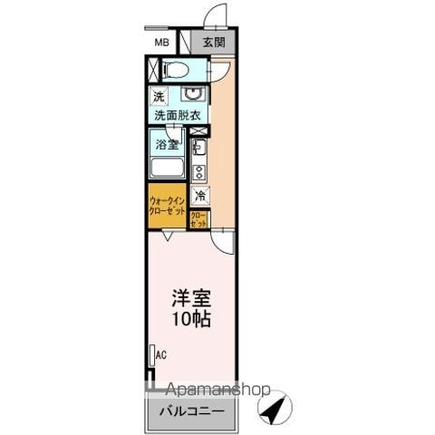イーストタウン巽の間取り写真