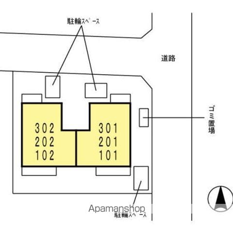 シャトー・ベル・シュウェット 201 ｜ 東京都足立区千住緑町３丁目14-20（賃貸アパート1LDK・2階・40.09㎡） その16