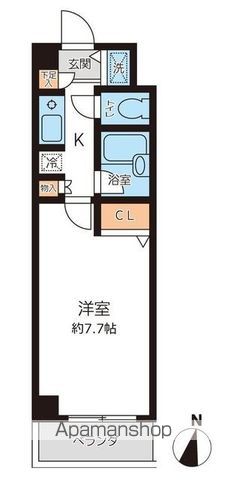 【国分寺市南町のマンションの間取り】