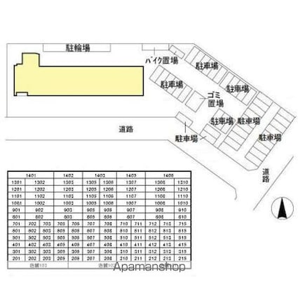 フロンティア・コンフォート研究学園[3LDK/81.93m2]の配置図
