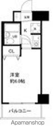 川崎市高津区梶ケ谷のマンションの間取り