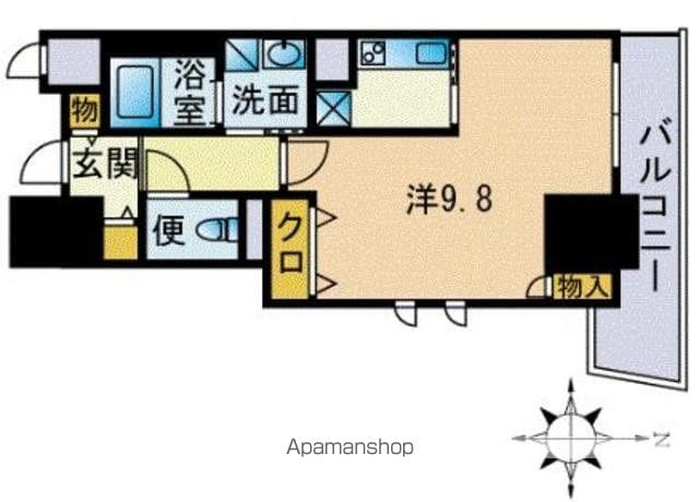 アルフォート天神の間取り写真