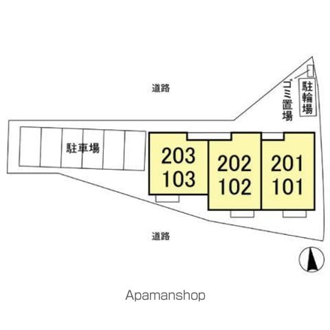 ソフィア　クレール 102 ｜ 千葉県千葉市中央区南生実町19-1（賃貸アパート2LDK・1階・51.17㎡） その7