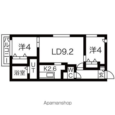 プレミアシティ美園の間取り写真