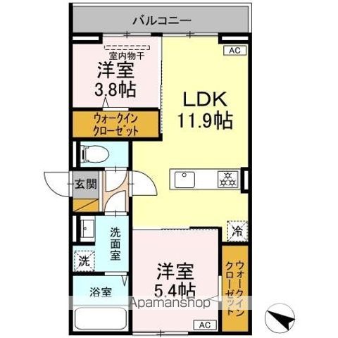 DーSOLACE稲毛台町の間取り写真