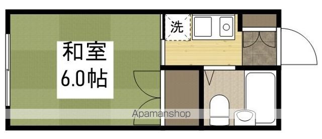 グリーンハウス翠の間取り写真
