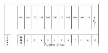 アベニューＡｎｎｉｅ[2DK/49.68m2]の配置図