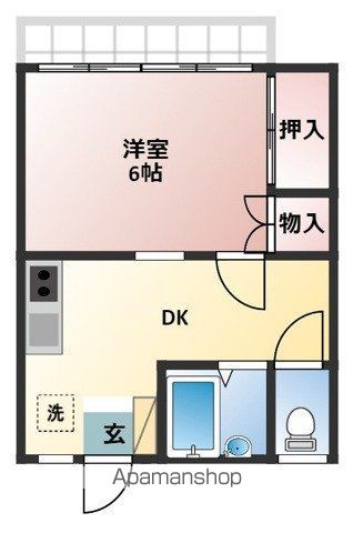 メゾン野比Aの間取り写真