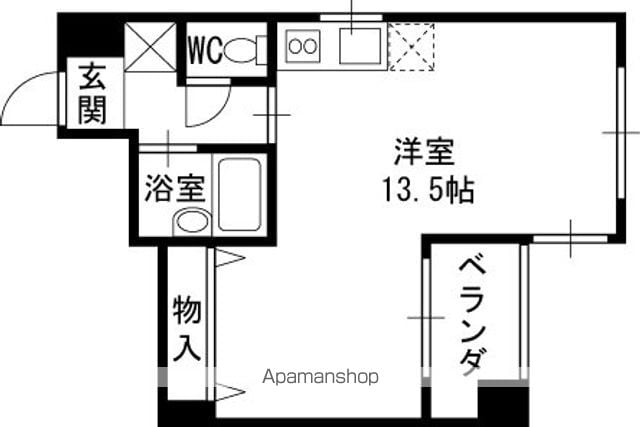 エレガンス白鳥の間取り写真