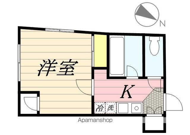 ゼフィール横濱の間取り写真
