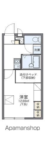 レオパレスハーベスト新橋の間取り写真