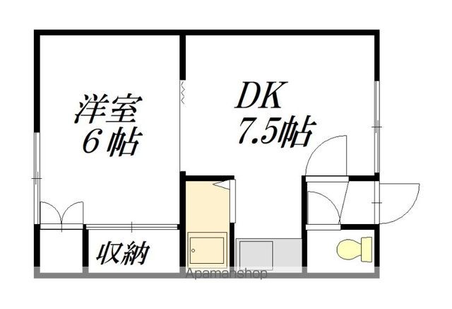 テラスハウス忠和の間取り写真