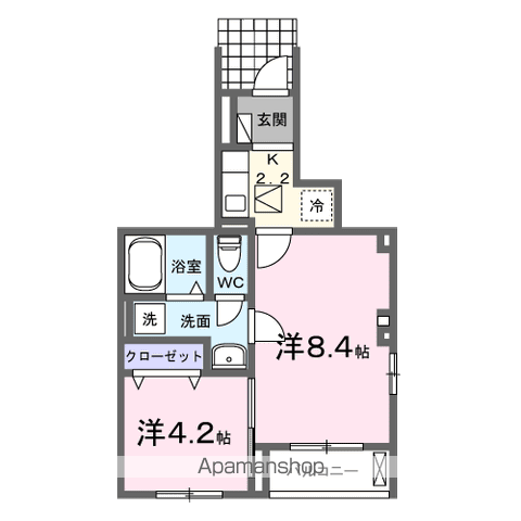 【リリーの間取り】