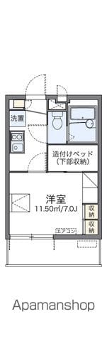 レオパレス玉川ソレイユの間取り写真