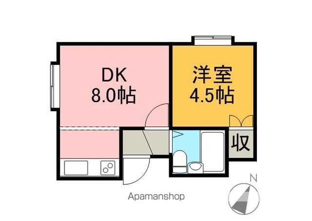フォーサイト平岸の間取り写真