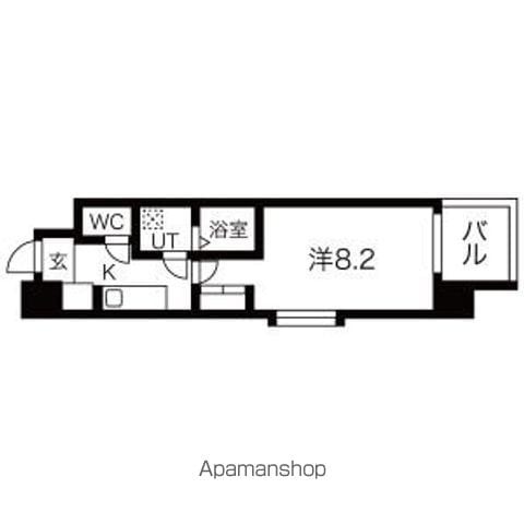 アーバンフラッツ五条堀川の間取り写真