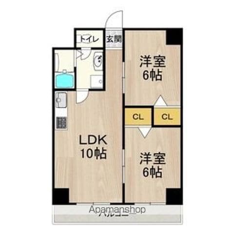 アルカディアインの間取り写真