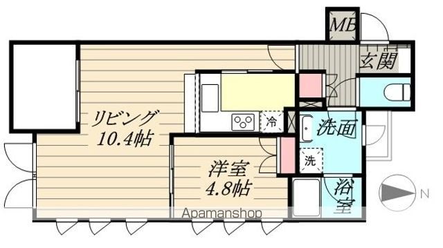 サンシャイン松本NO.15の間取り写真