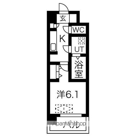 スプランディッド新大阪DUEの間取り写真