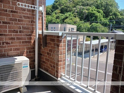 クイール[2DK/51.67m2]のバルコニー