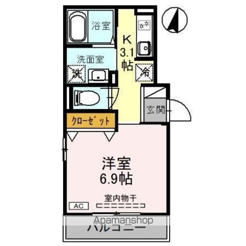 カーサしらたまの間取り写真