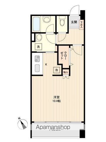 アーバンフラッツ榴ヶ岡の間取り写真
