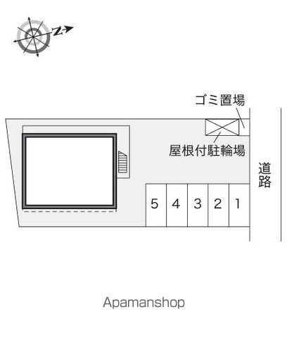 レオパレス久万ノ台 203 ｜ 愛媛県松山市久万ノ台1160-3（賃貸アパート1K・2階・21.13㎡） その15