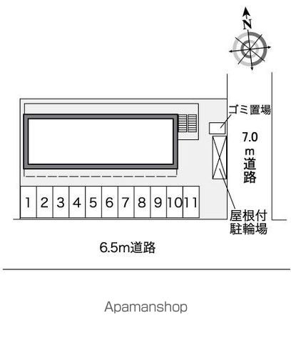 レオパレスアビタシオン 306 ｜ 埼玉県三郷市高州２丁目62-1（賃貸マンション1K・3階・19.87㎡） その24