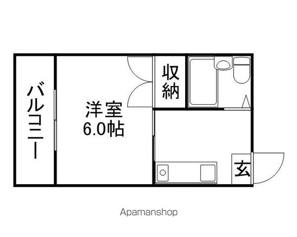 旭マンションの間取り写真